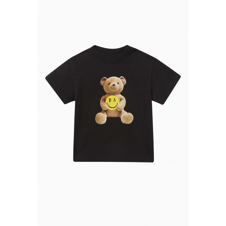 Palm Angels - Smiley Bear-print T-shirt in Cotton