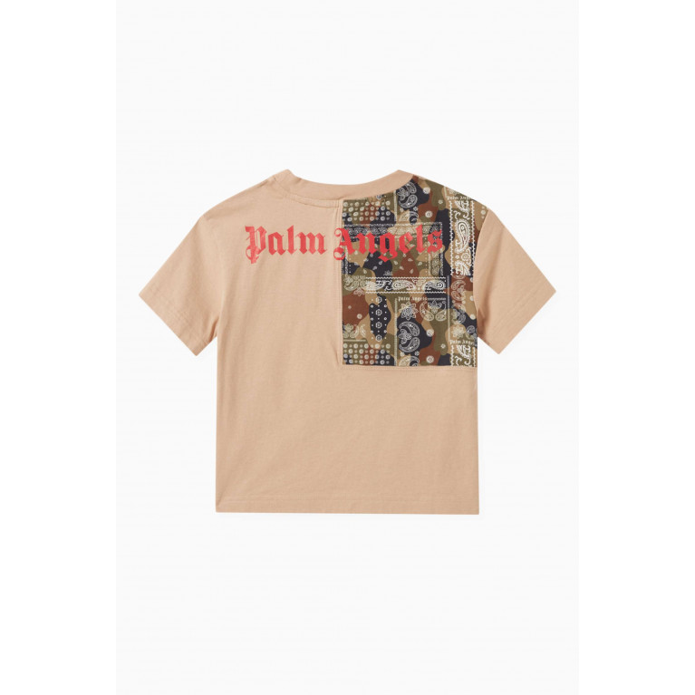 Palm Angels - Palm Brush Camo T-shirt in Cotton-jersey