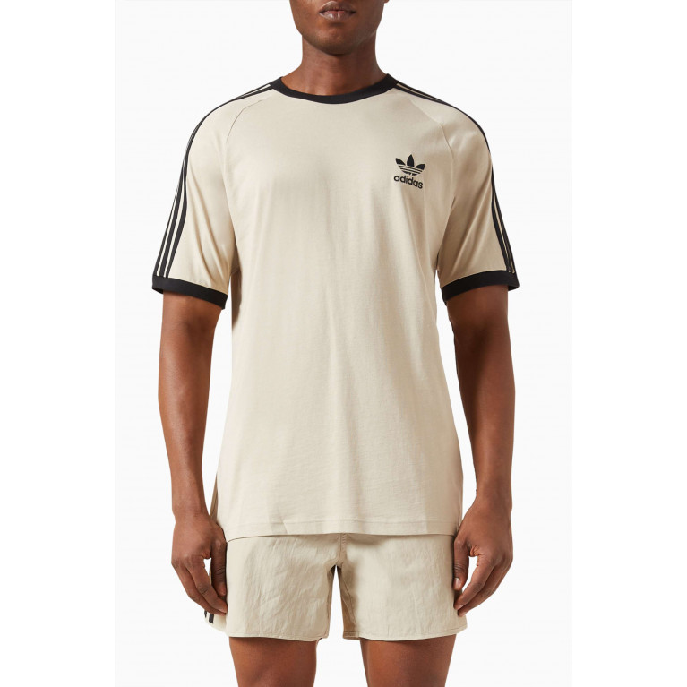 Adidas - 3-stripes T-shirt in Cotton Jersey