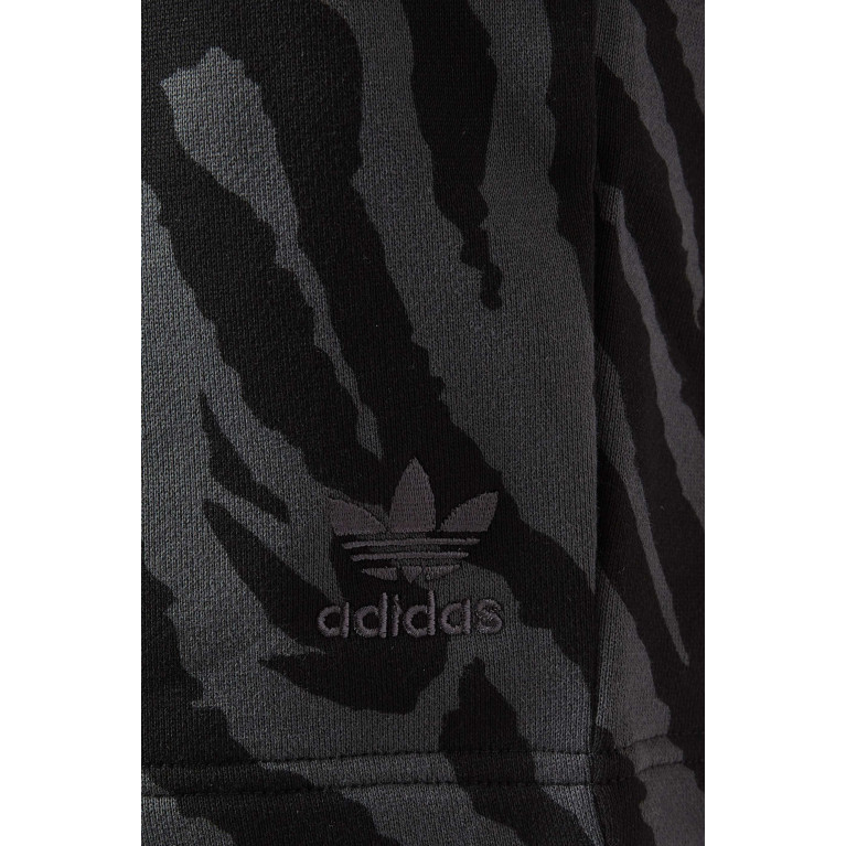 Adidas - Graphic Animal Shorts in Cotton French Terry