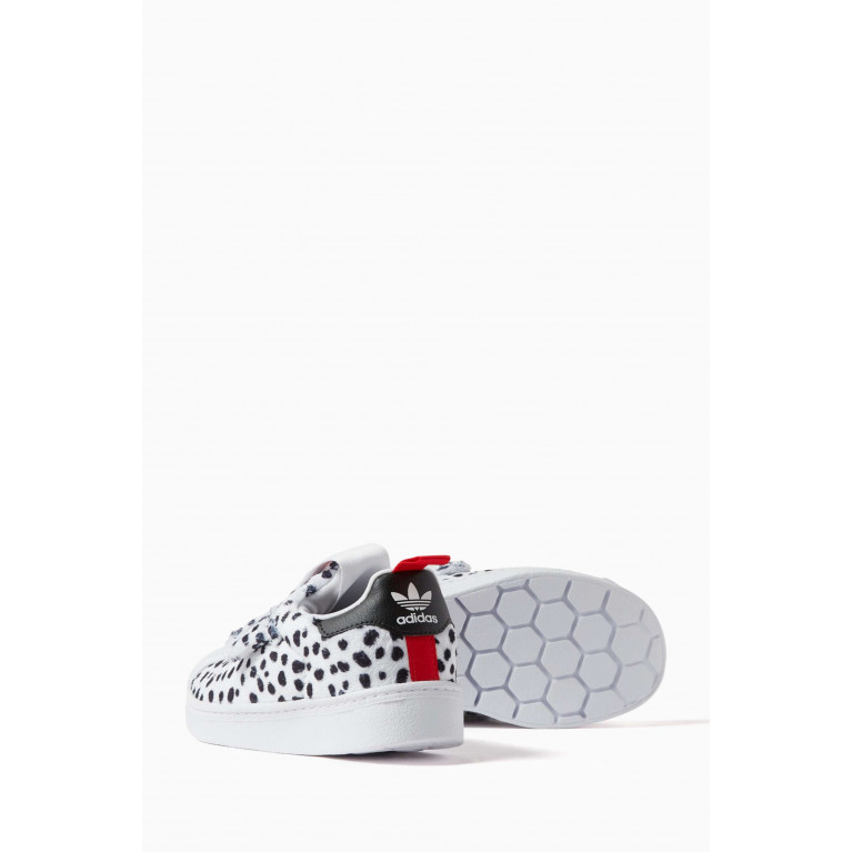 Adidas - x Disney 101 Dalmatians Child Superstar 360 Sneakers in Recycled Lycra & Mesh