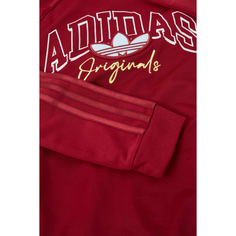 Adidas - Collegiate Graphic Print Sweat Top in Recycled Polyester