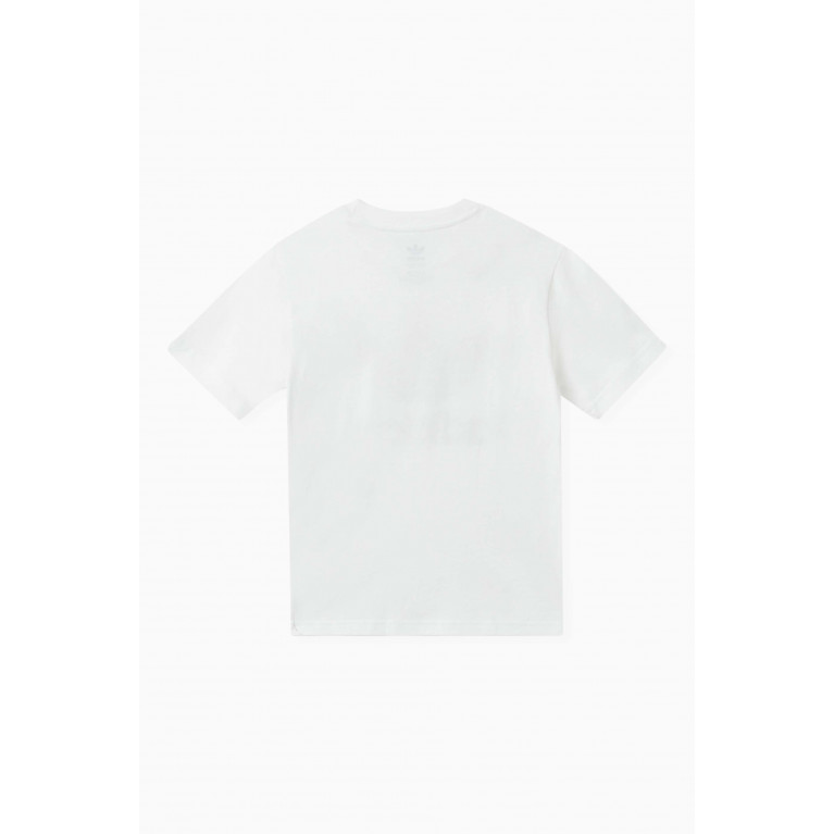 Adidas - Trefoil T-shirt in Cotton-jersey