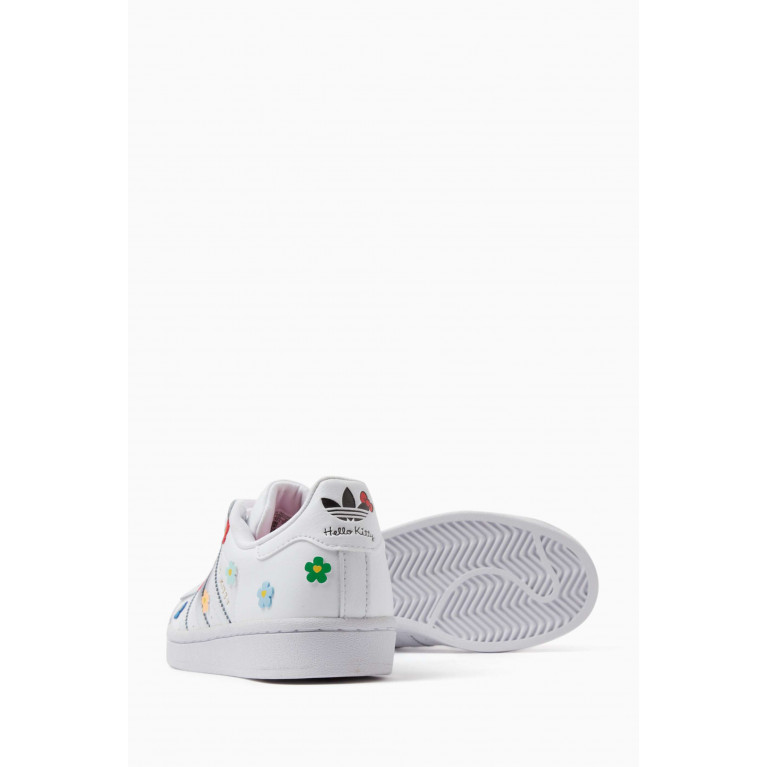 Adidas - x Hello Kitty Superstar Sneakers in Faux Leather