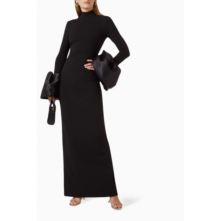 Solace London - Viviana Maxi Dress Black