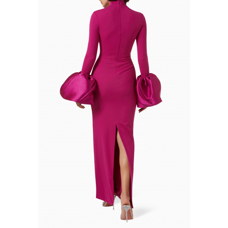 Solace London - Viviana Maxi Dress Pink