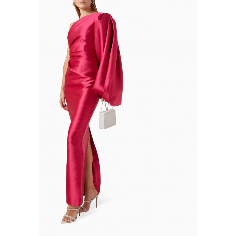 Solace London - Aurelia Maxi Dress Pink