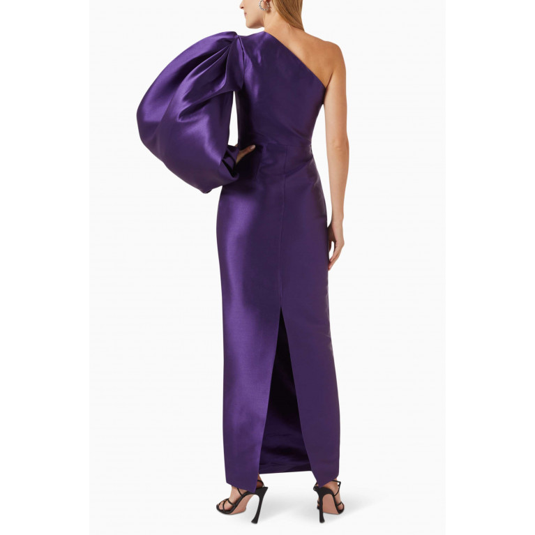 Solace London - Aurelia Maxi Dress Purple