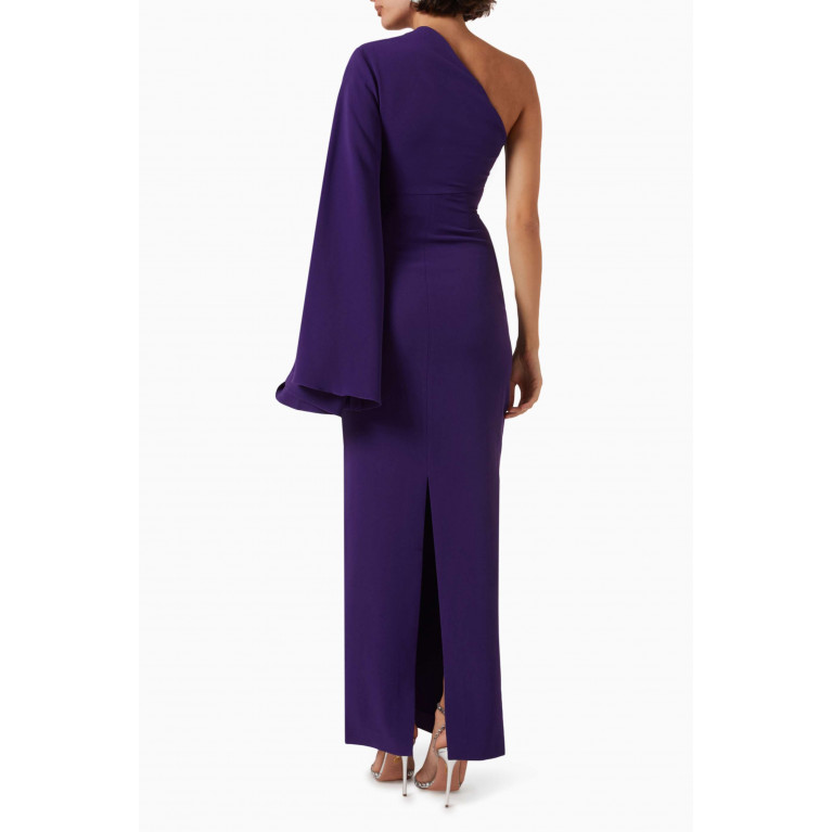 Solace London - Elisa Maxi Dress Purple