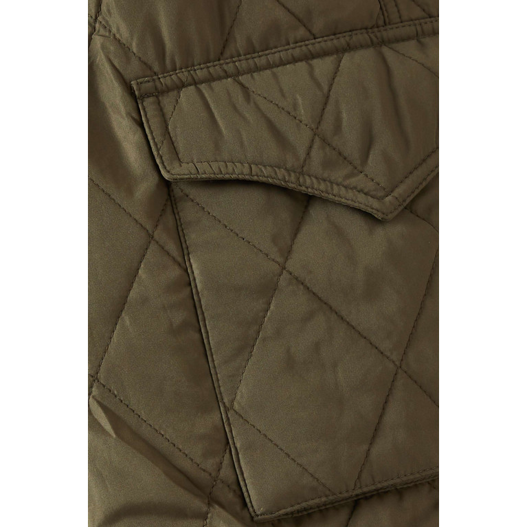 Norma Kamali - Quilted Oversized Cargo Pants