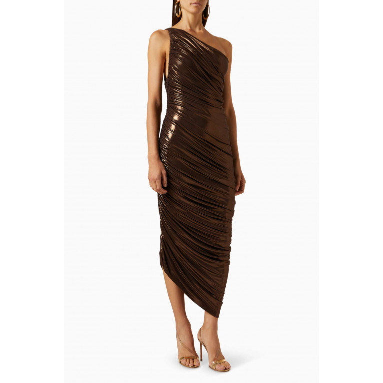 Norma Kamali - One-shoulder Draped Gown