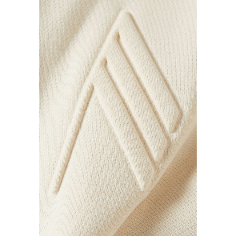 The Attico - Maeve Logo-embossed Sweatshirt in Gauzed-fleece
