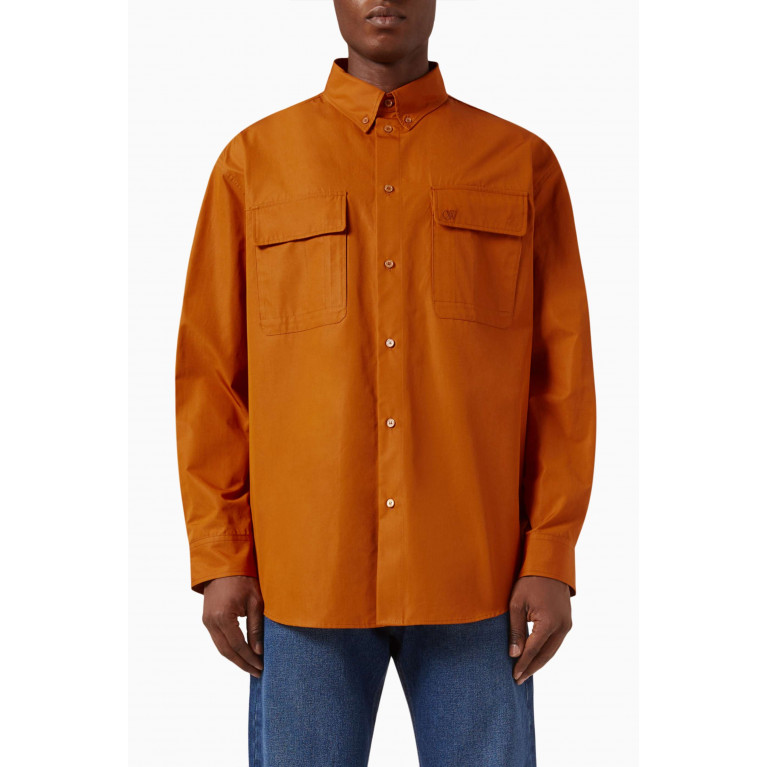 Off-White - Two Pocket Shirt in Cotton