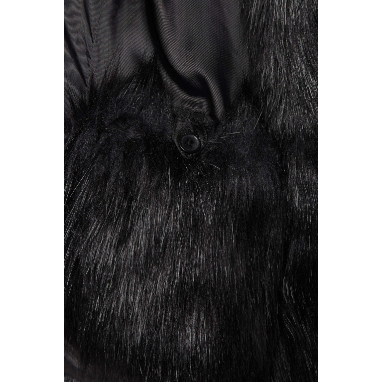 Frankie Shop - Fallon Short Coat in Faux Fur