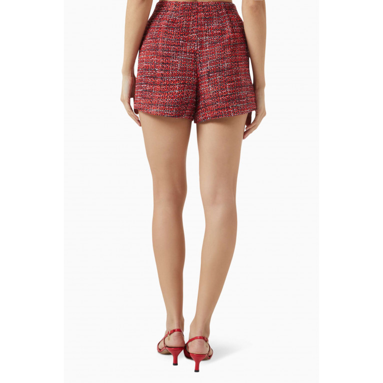 Maje - Italete Mid-rise Shorts in Tweed
