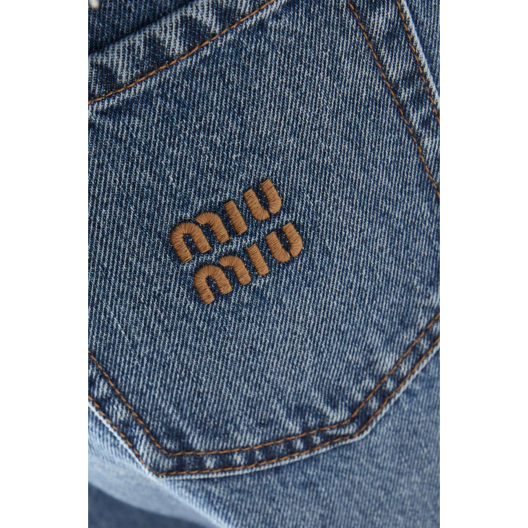 Miu Miu - Relaxed-fit Jeans in Denim