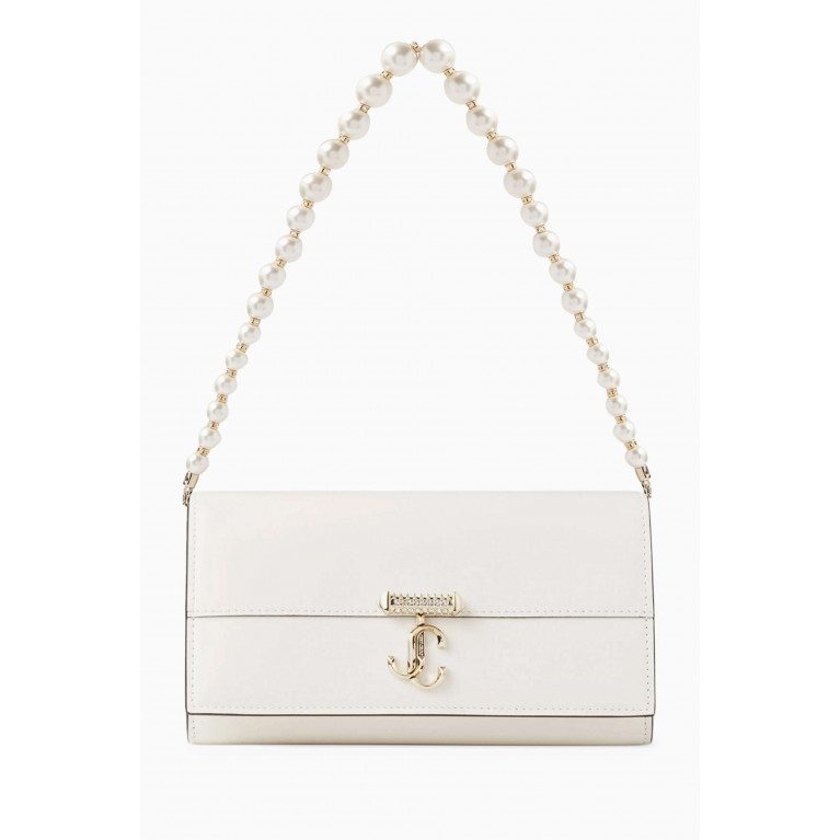 Jimmy Choo - Varenne Chain Wallet in Smooth Leather