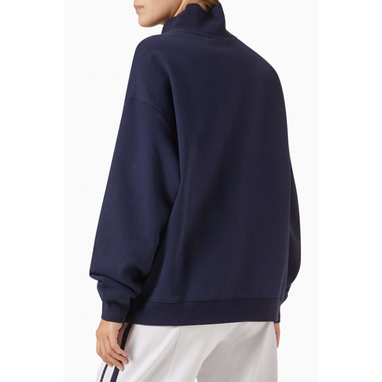 The Upside - Clementine Ombre Sweatshirt in Cotton-fleece
