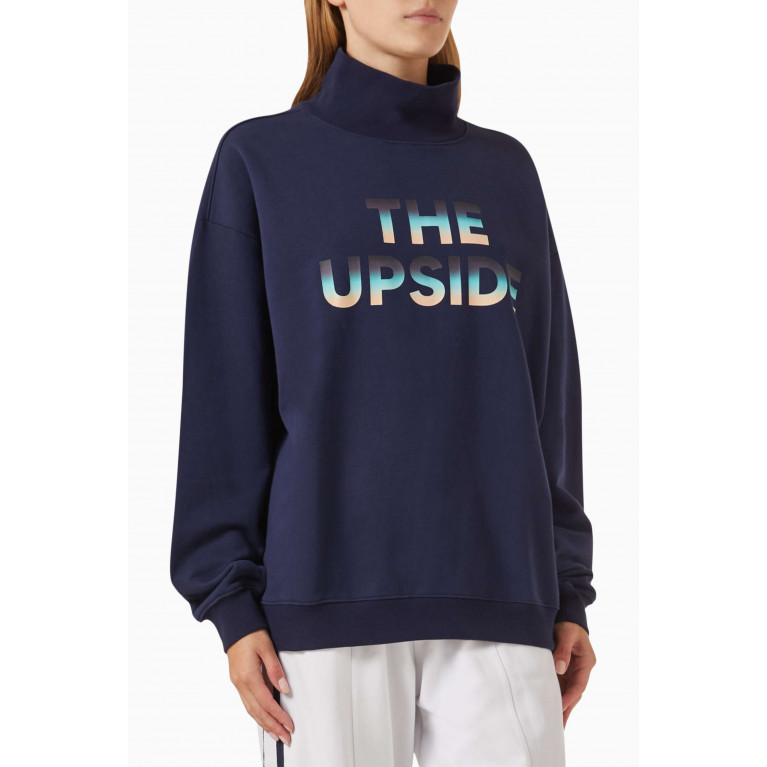 The Upside - Clementine Ombre Sweatshirt in Cotton-fleece