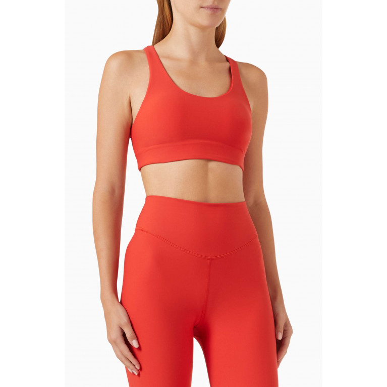 The Upside - Peached Jade Sports Bra in Technical Fabric