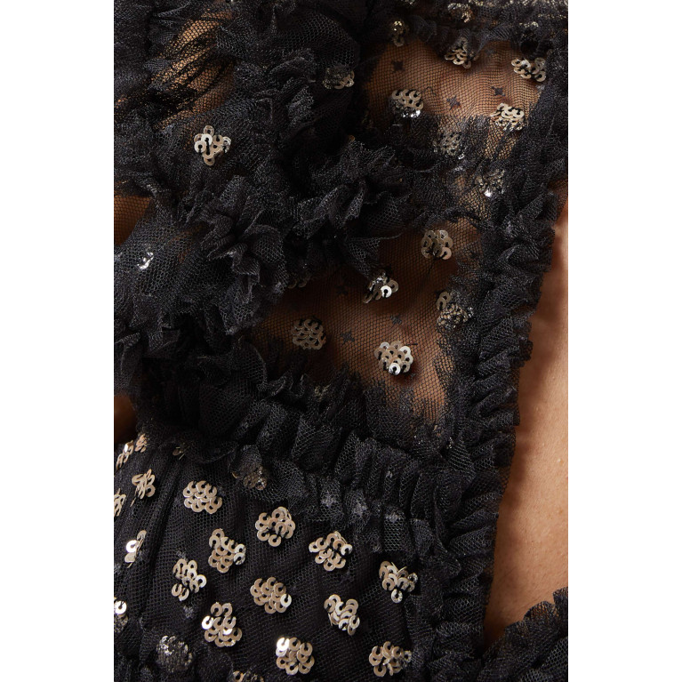 Needle & Thread - Vivian Sequin Gown in Tulle