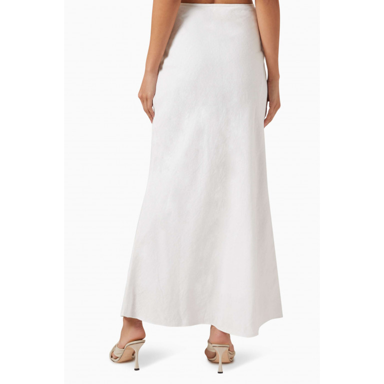 Posse - Aurora Maxi Skirt in Linen