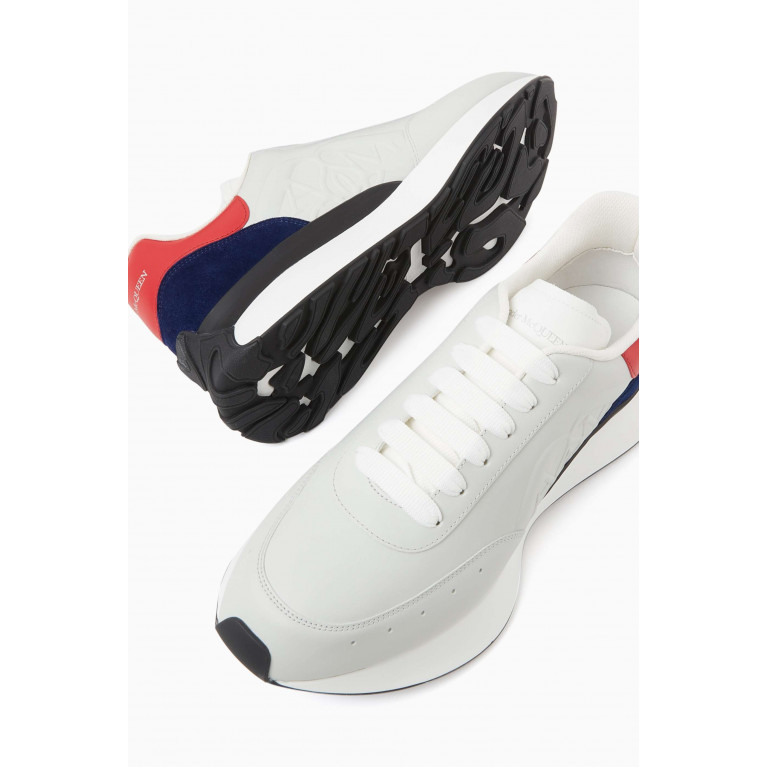 Alexander McQueen - Sprint Sneakers in Calf Leather