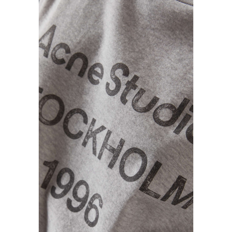 Acne Studios - 1996 Logo Stamp T-shirt in Organic Cotton