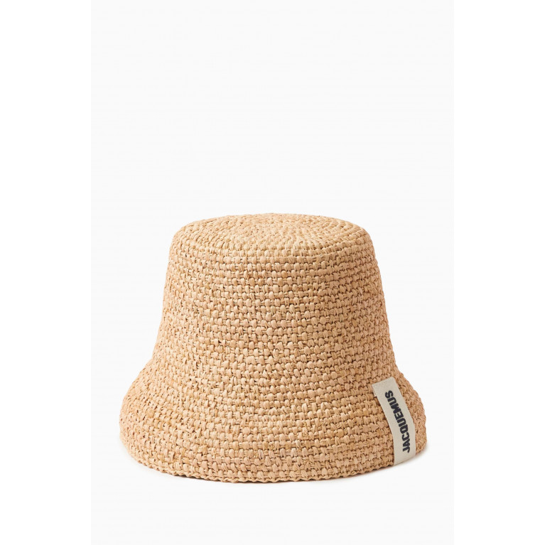 Jacquemus - Bucket Hat in Raffia
