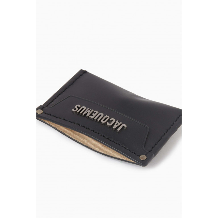 Jacquemus - Embossed Logo Cardholder in Leather
