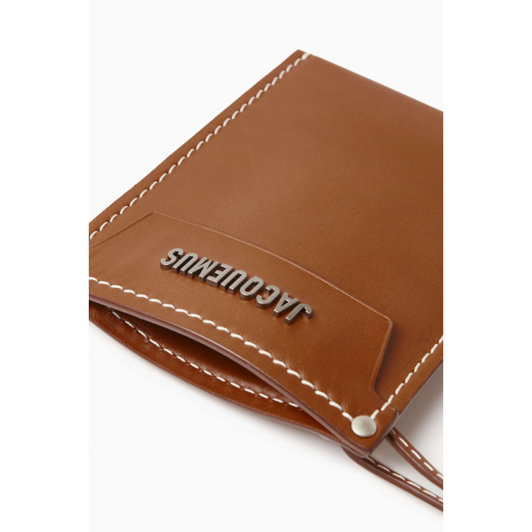 Jacquemus - Le Porte Poche Meunier Envelope Wallet in Leather