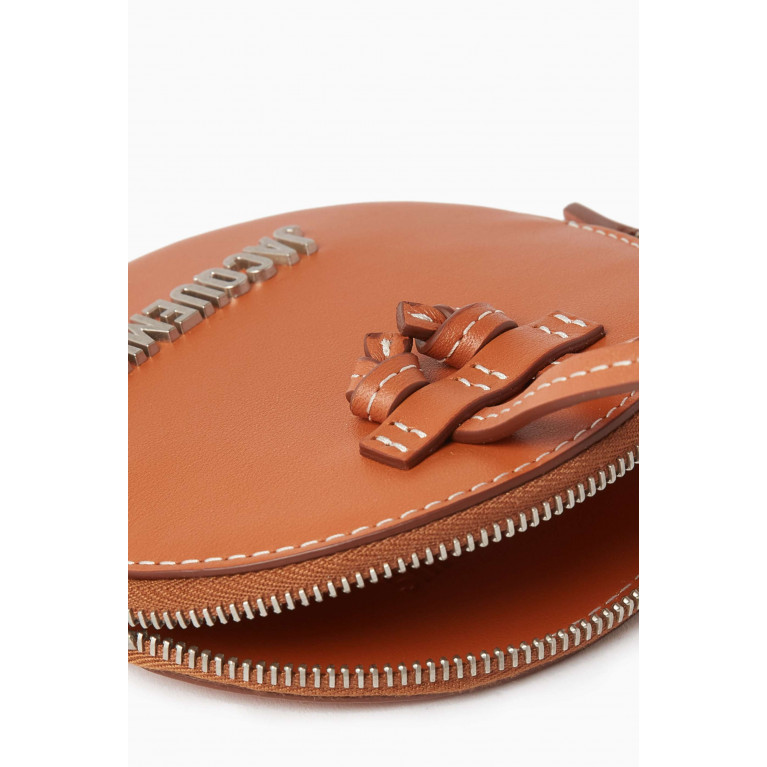 Jacquemus - Le Pitchou Circle Pouch in Leather