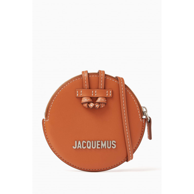 Jacquemus - Le Pitchou Circle Pouch in Leather