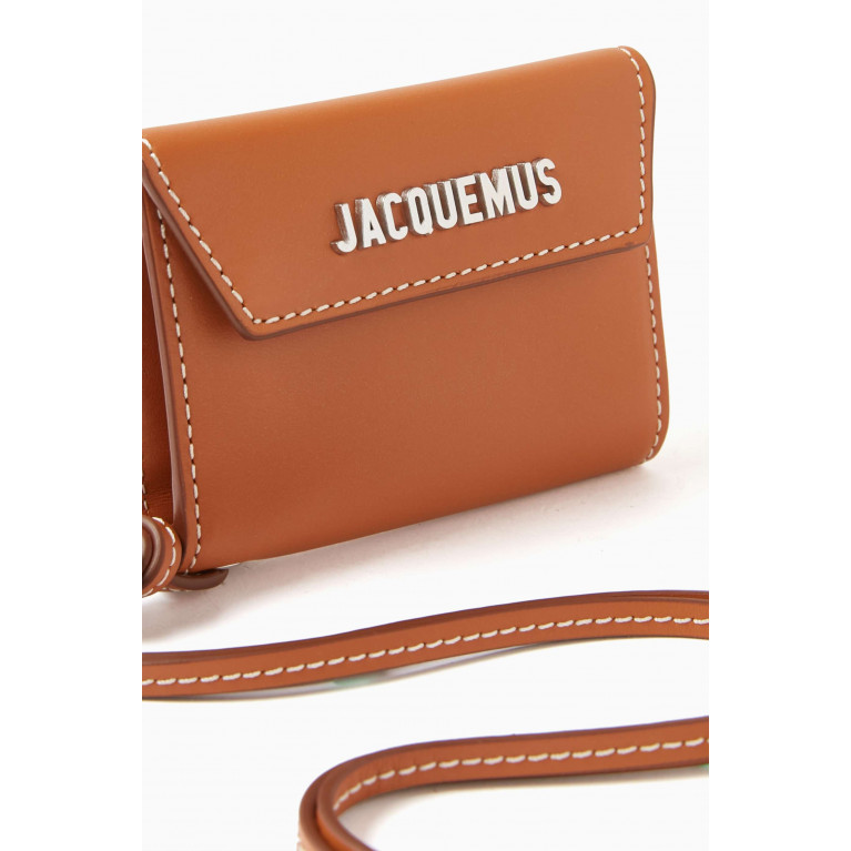 Jacquemus - Le Porte Neck Pouch in Leather