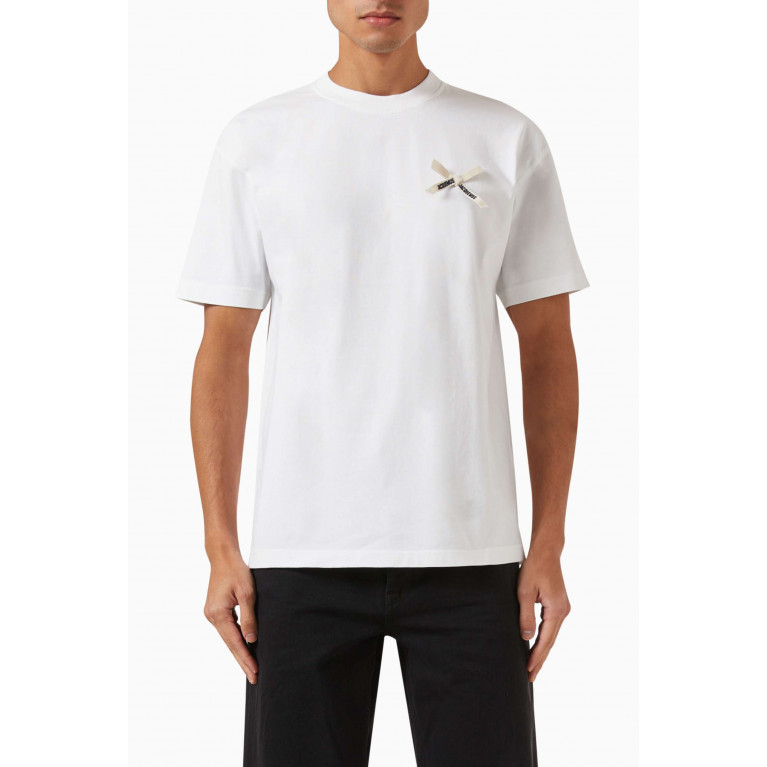 Jacquemus - Le T-shirt Noeud in Cotton-jersey White