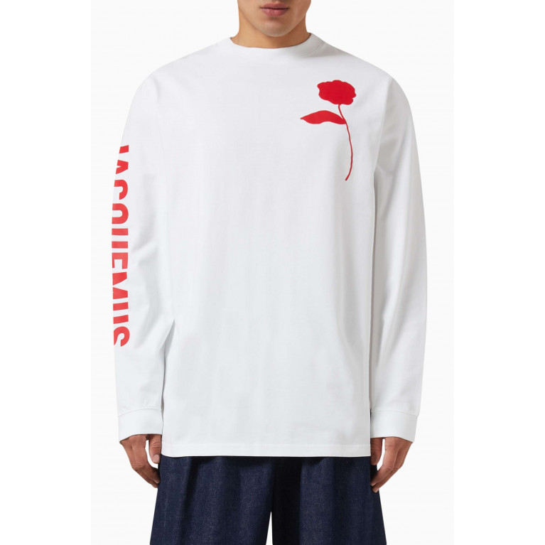 Jacquemus - Le Ciceri T-shirt in Cotton White