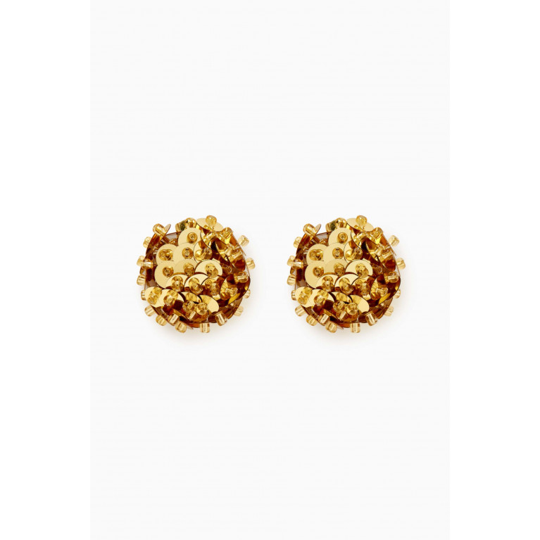VANINA - Pissenlit Stud Clip-on Earrings Gold
