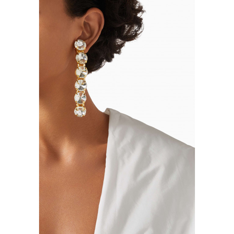 VANINA - Clochette Drop Earrings in Gold-plated Brass Gold