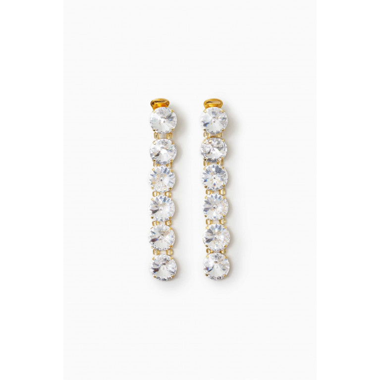 VANINA - Clochette Drop Earrings in Gold-plated Brass Gold