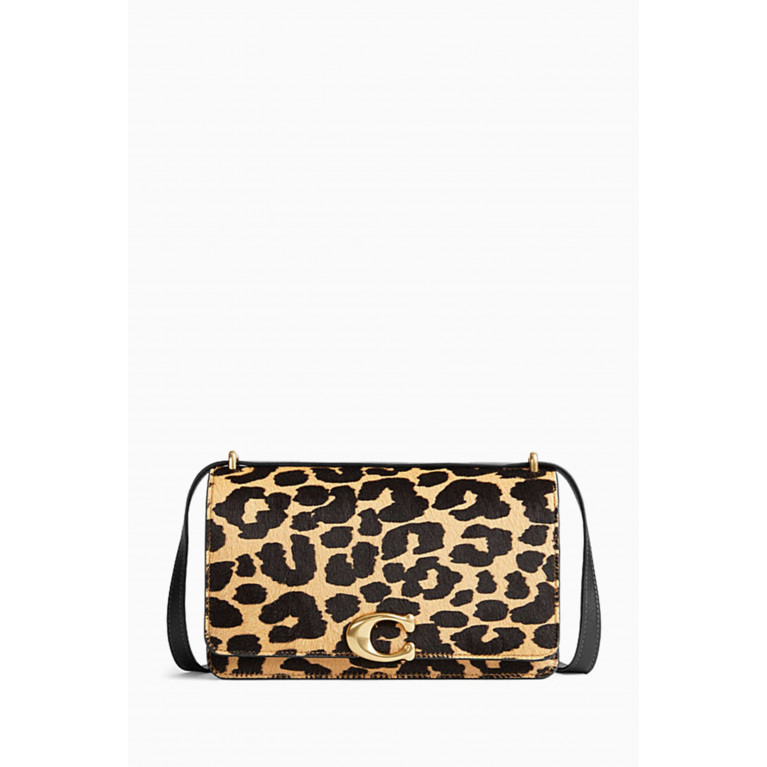 Coach - Bandit Shoulder Bag in Printed Haircalf & Glovetanned Leather