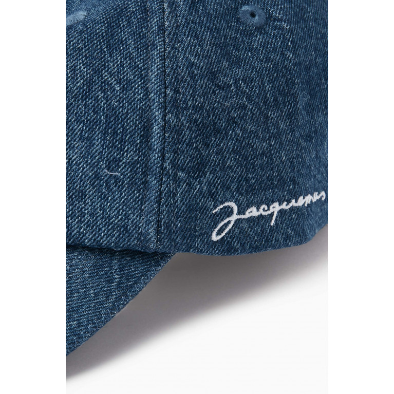 Jacquemus - La Casquette Baseball Hat in Denim