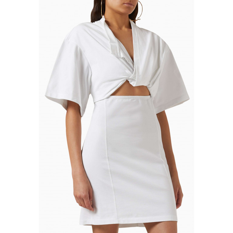 Jacquemus - La Robe Bahia T-shirt in Cotton White