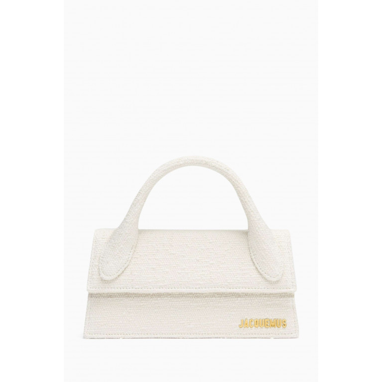Jacquemus - Le Chiquito Long Bag in Textured Cotton