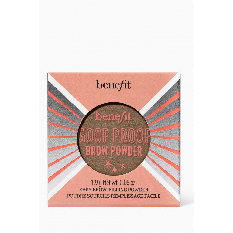 Benefit Cosmetics - 03 Warm Light Brown Goof Proof Brow Powder, 1.9g
