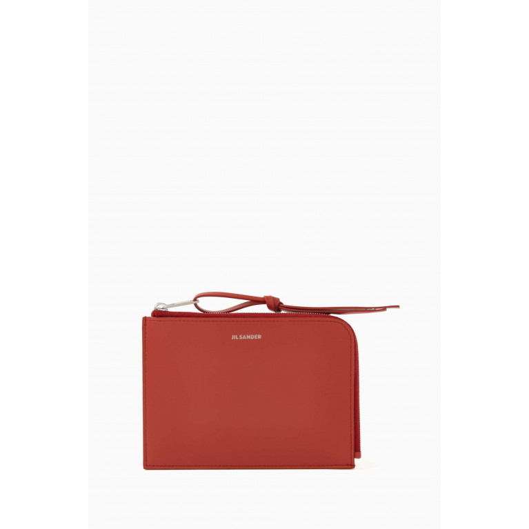 Jil Sander - Medium Card Holder in Leather