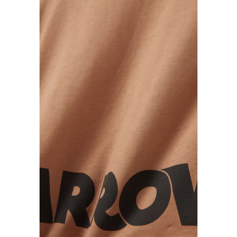 Barrow - Logo-print T-shirt in Cotton