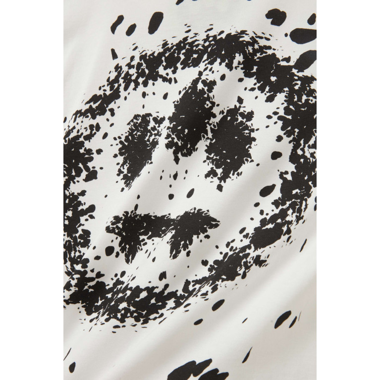 Barrow - Graphic Logo-print T-shirt in Cotton White
