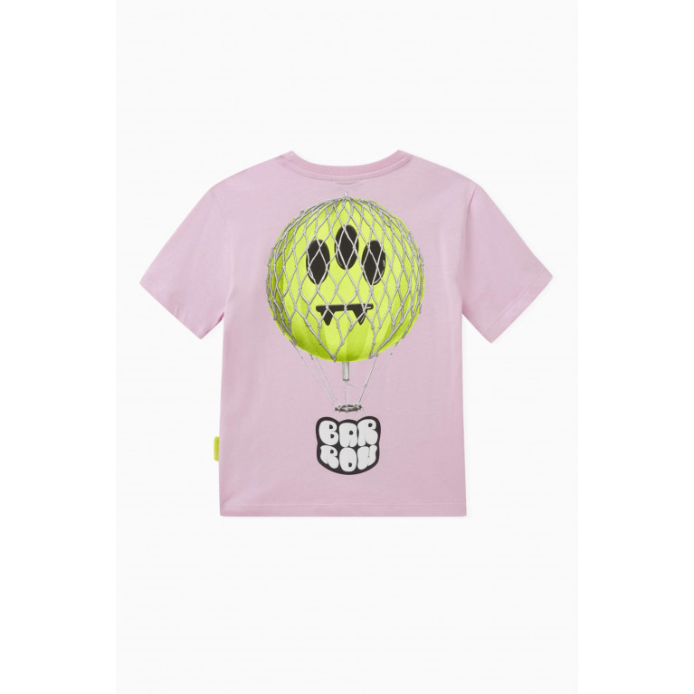 Barrow - Graphic-print T-shirt in Cotton