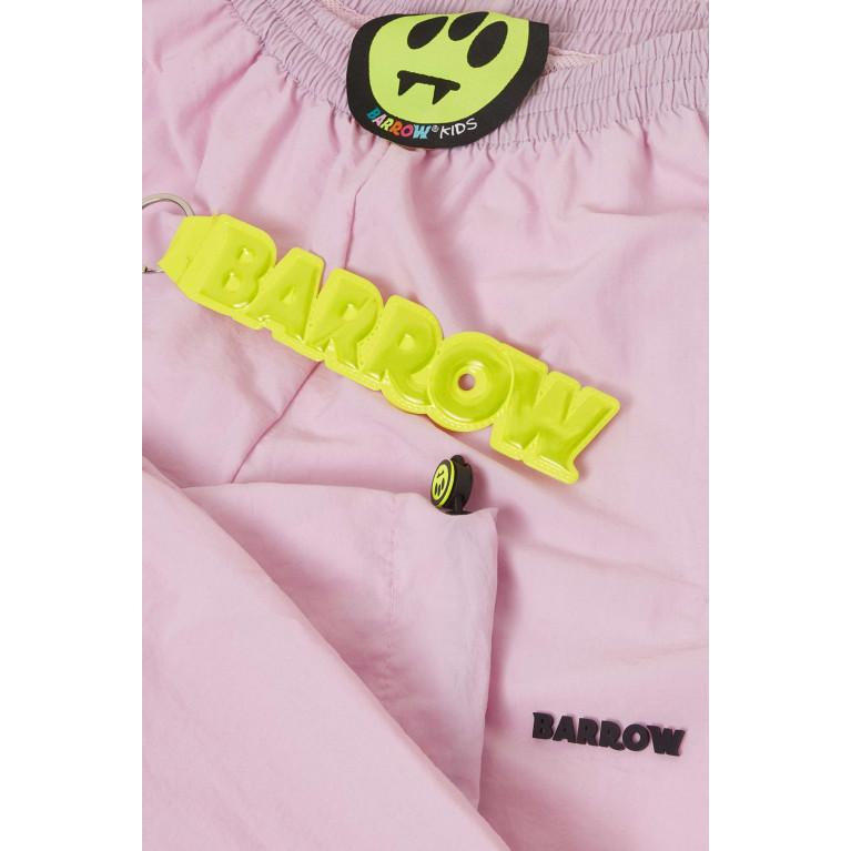 Barrow - Logo-applique Pants in Nylon