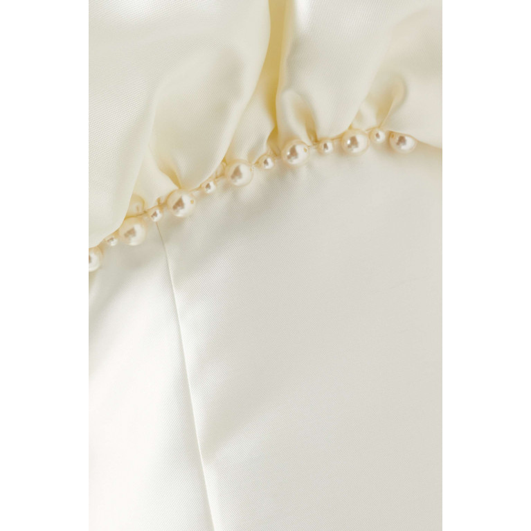 VANINA - Shell Pearl Dress in Taffeta